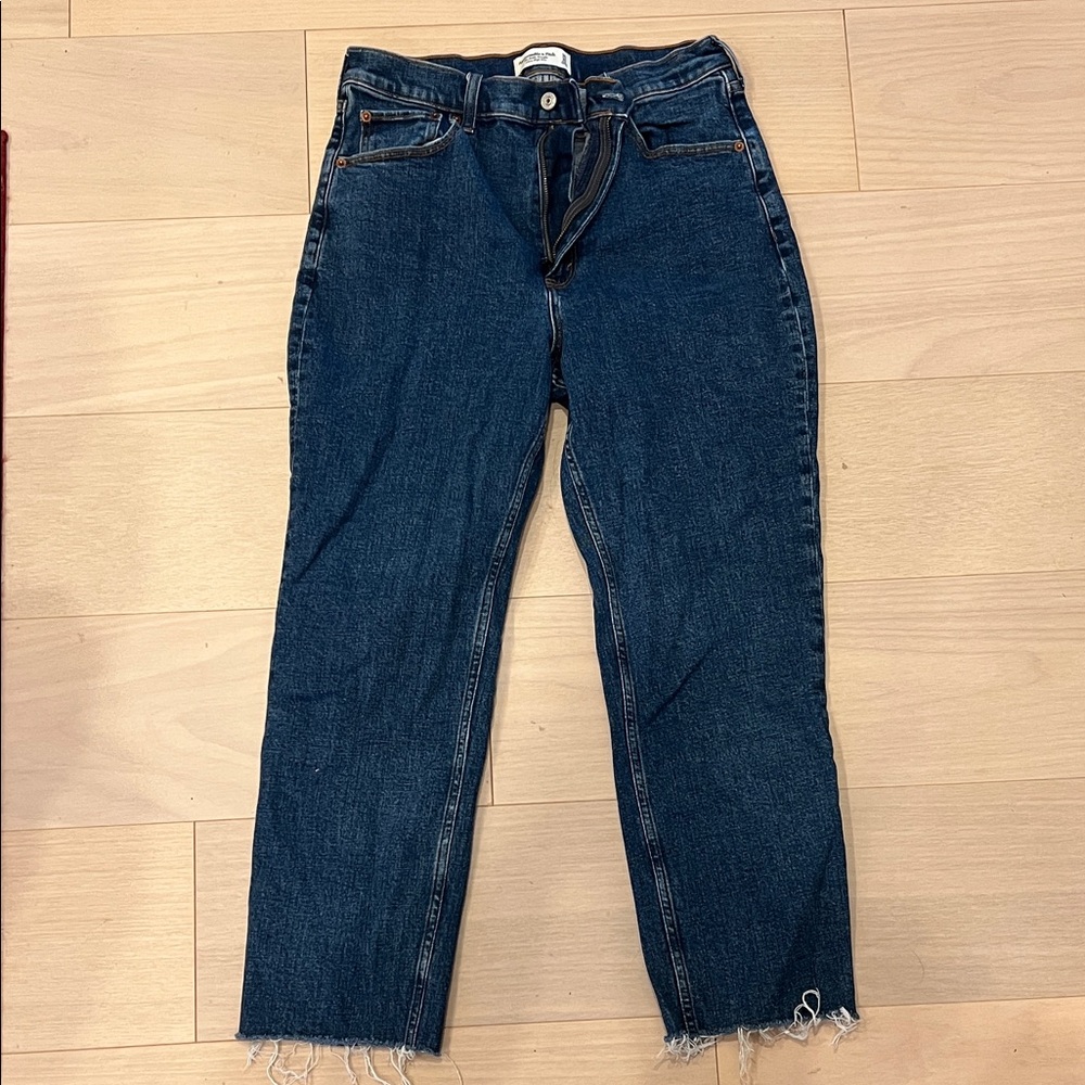 Abercrombie Women’s Ankle Straight Ultra High Rise Jeans Size 30/10